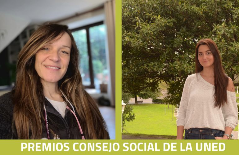 Dos alumnas de UNED Pamplona, premios nacionales del Consejo Social de UNED 